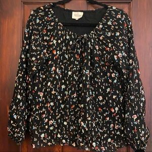 Sezane Alena Blouse silk